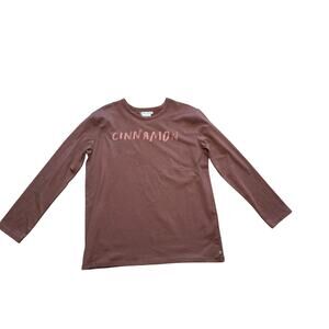 The Sunday Collective, Cinnamon Longsleeve Shirt, NWT 11-12Y